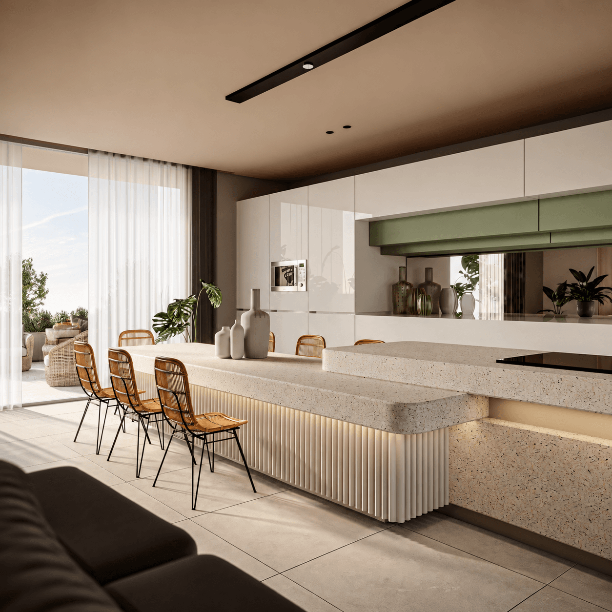 Sage & Terrazzo